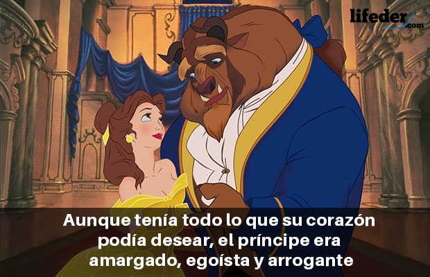 Las 100 mejores frases de La Bella y la Bestia