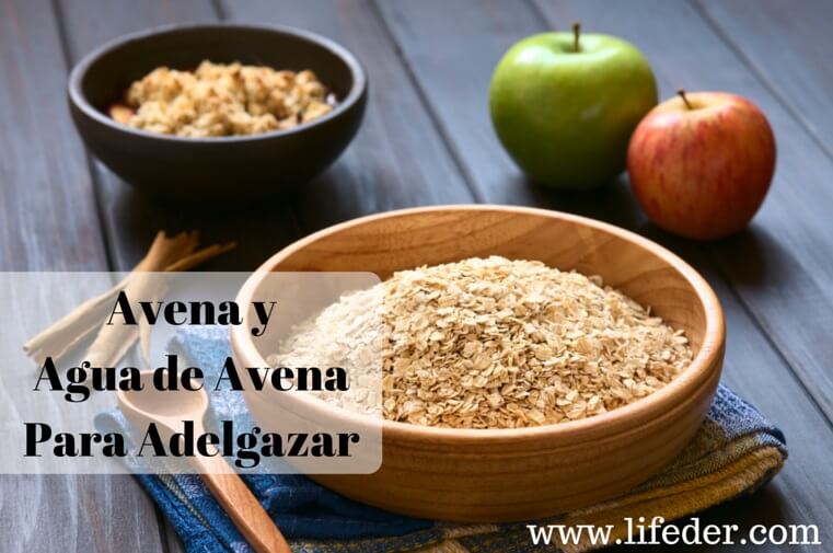 Avena integral para bajar de peso