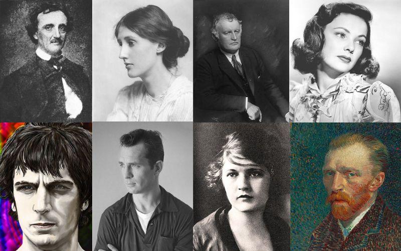 15 personas famosas con esquizofrenia vivas y muertas 