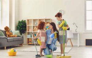 Obligaciones de los niños en la escuela y en la casa