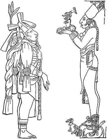 Vestimenta de los mayas en hombres y mujeres