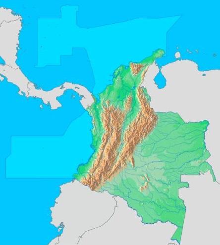 Vertientes hidrográficas de Colombia: qué son, vertientes importantes