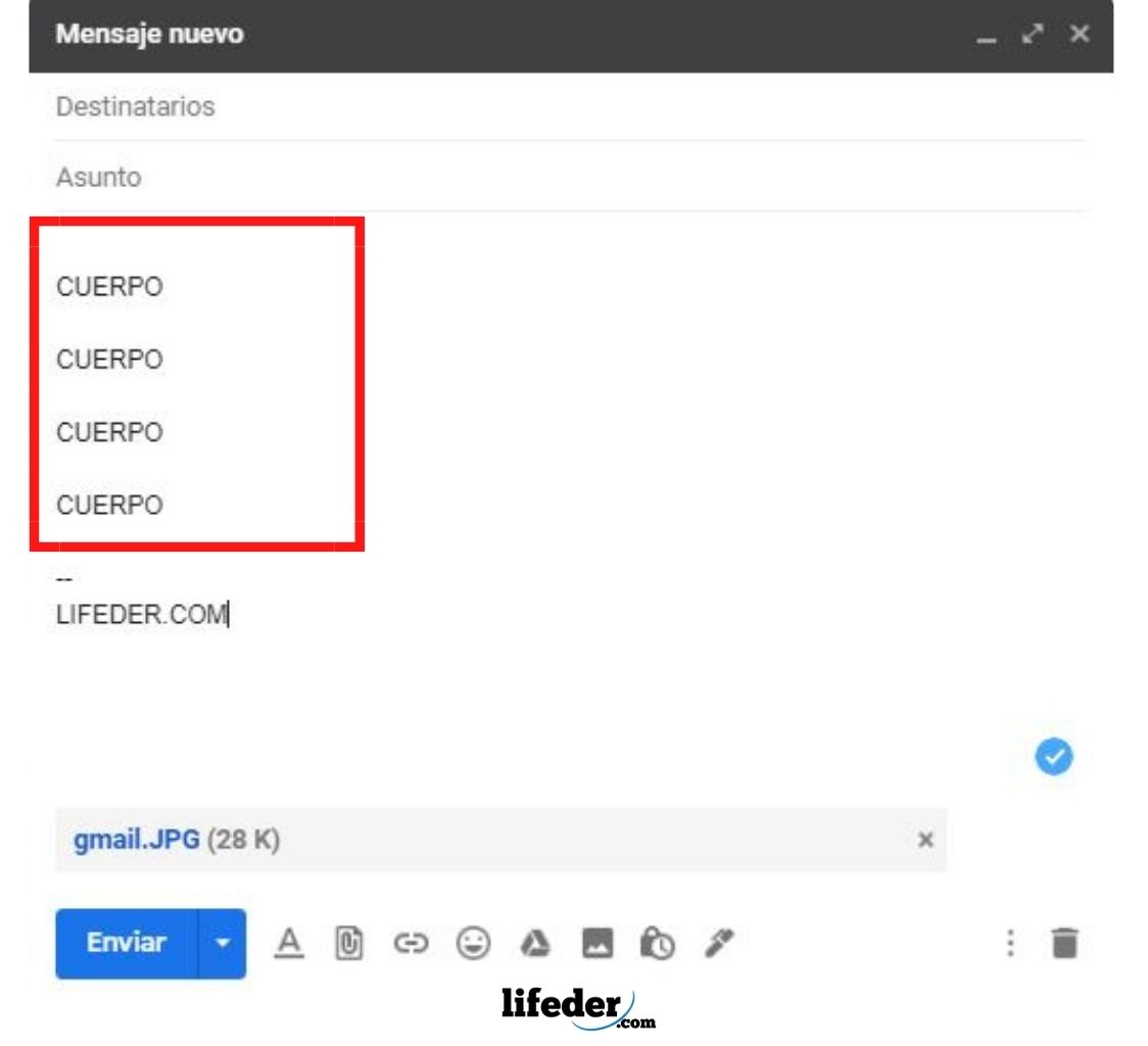 Las 6 partes de un correo electrónico y sus características