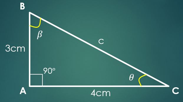 Frustrante Percepción Posicionar Cómo sacar el ángulo de un triángulo? (Ejemplo)