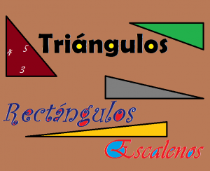 ¿Existen triángulos escalenos con un ángulo recto?