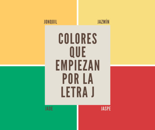 Los 34 colores que empiezan con J más famosos (Nombre, Hex)