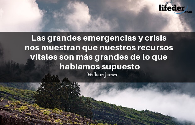 50 frases de William James de psicología y filosofía