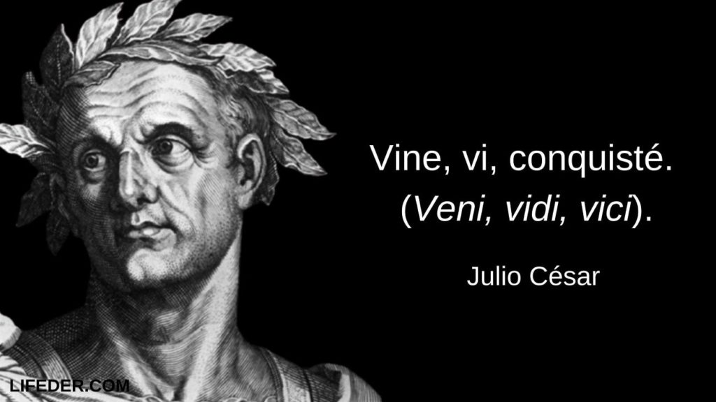 100 Frases de Julio César sobre el Poder, Liderazgo y Vida