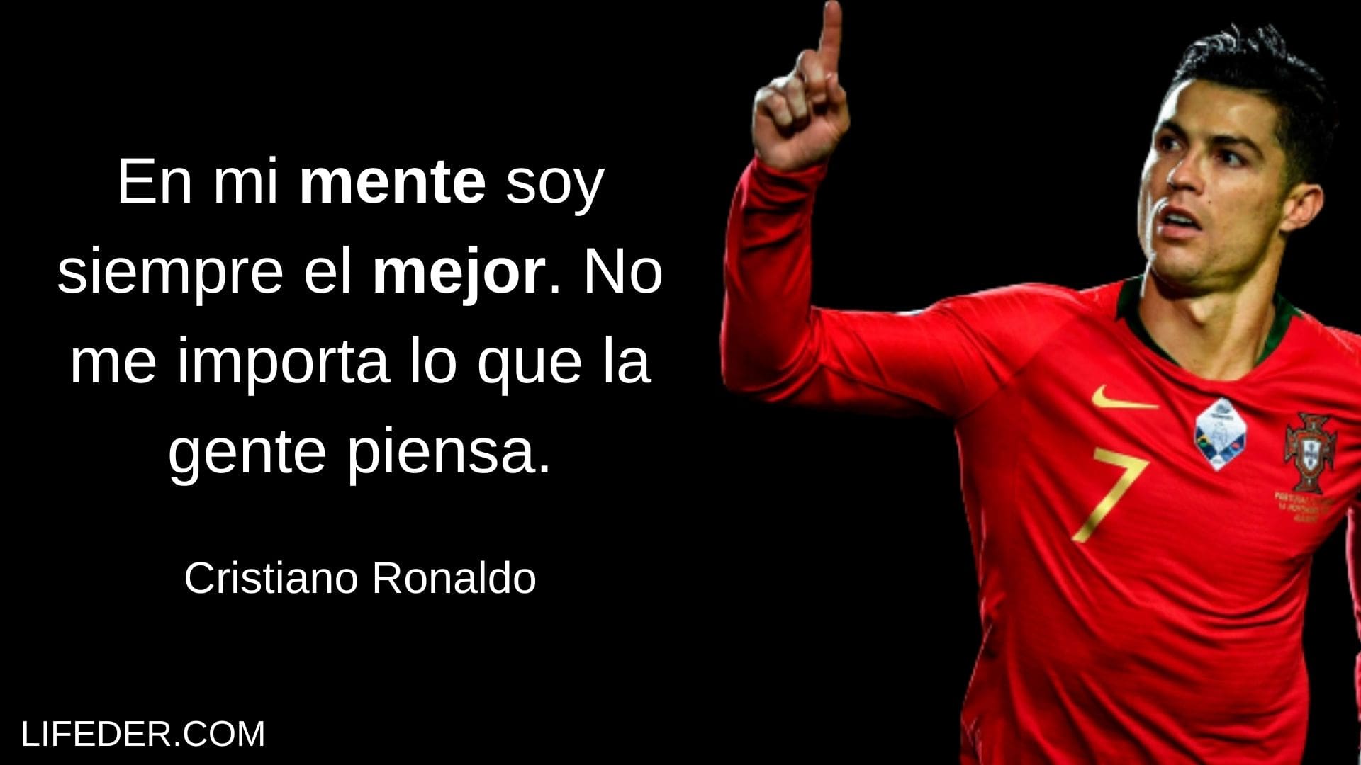 50+ Frases de Cristiano Ronaldo sobre Fútbol, Deporte y Vida