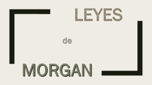 Leyes de De Morgan