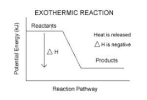 Reacción exotérmica