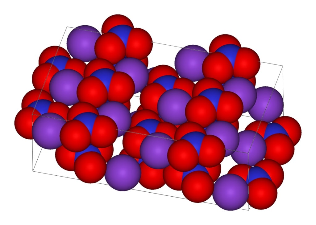 Nitrato de potasio (KNO3): estructura, propiedades, usos, síntesis