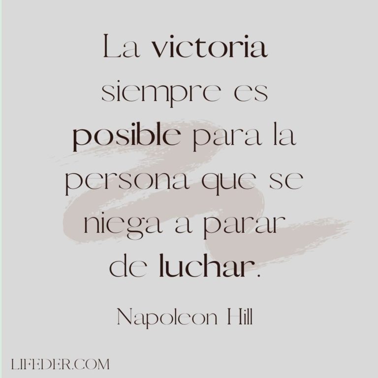 100 Frases De Victoria En La Vida Y Sobre Uno Mismo 