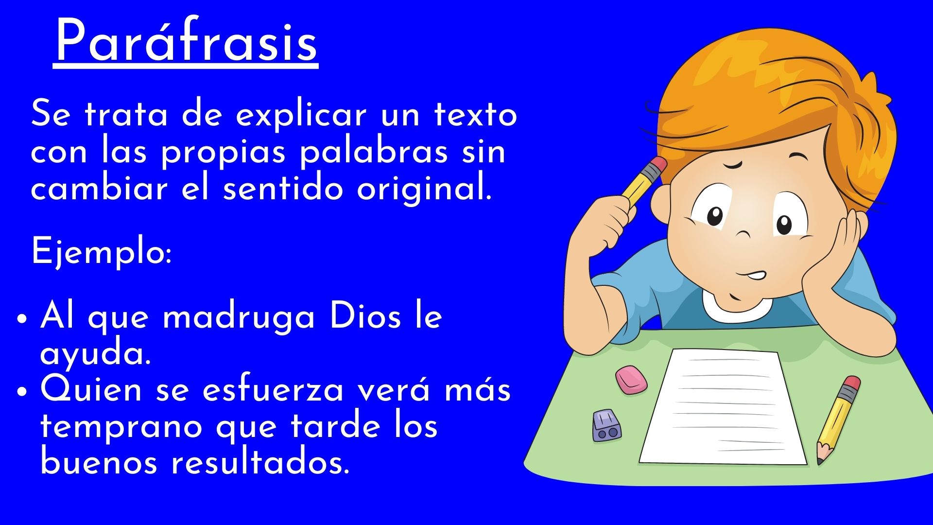 parafrasear textos