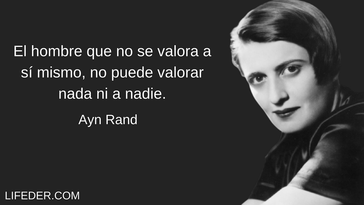 100 frases de Ayn Rand sobre el amor, mujer y otras reflexiones