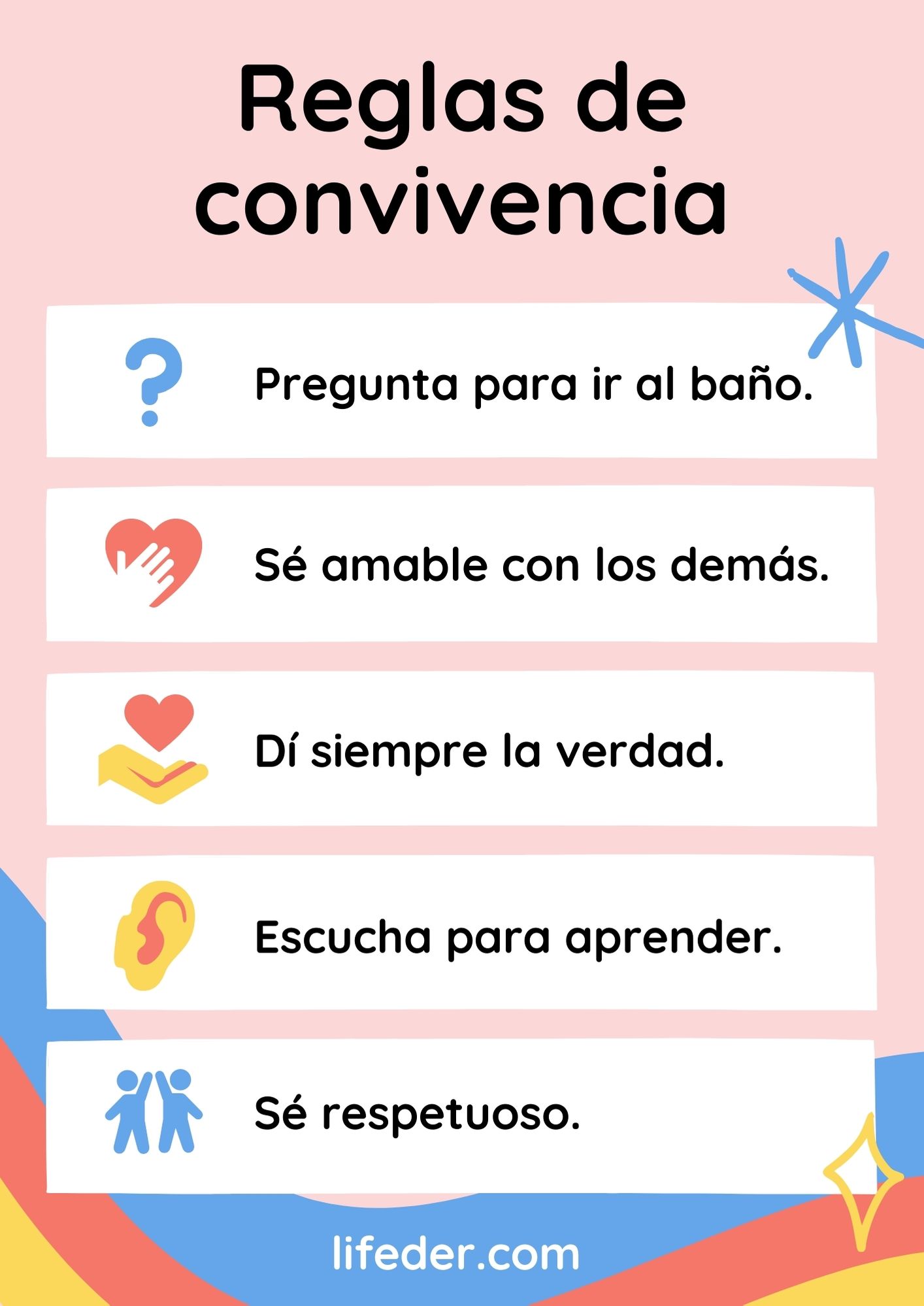 Reglas de convivencia: qué son, características, para qué sirven, ejemplos