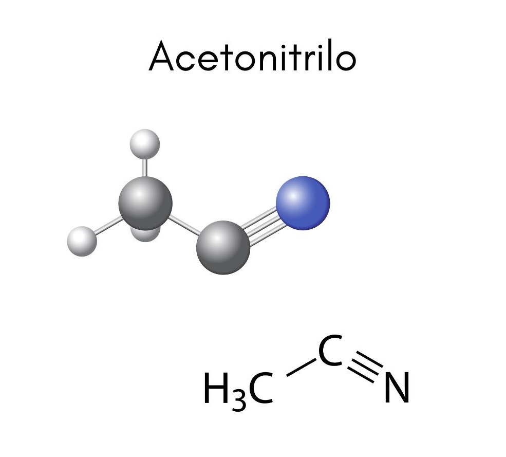 Acetonitrilo (C2H3N) qué es, estructura, propiedades, usos Acetonitrilo (C2H3N) qué es, estructura, propiedades, usos
