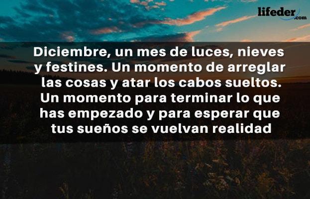 59 frases de diciembre bonitas y cortas