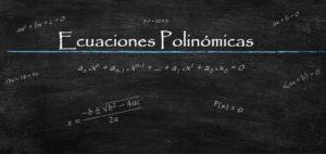 Ecuaciones polinómicas