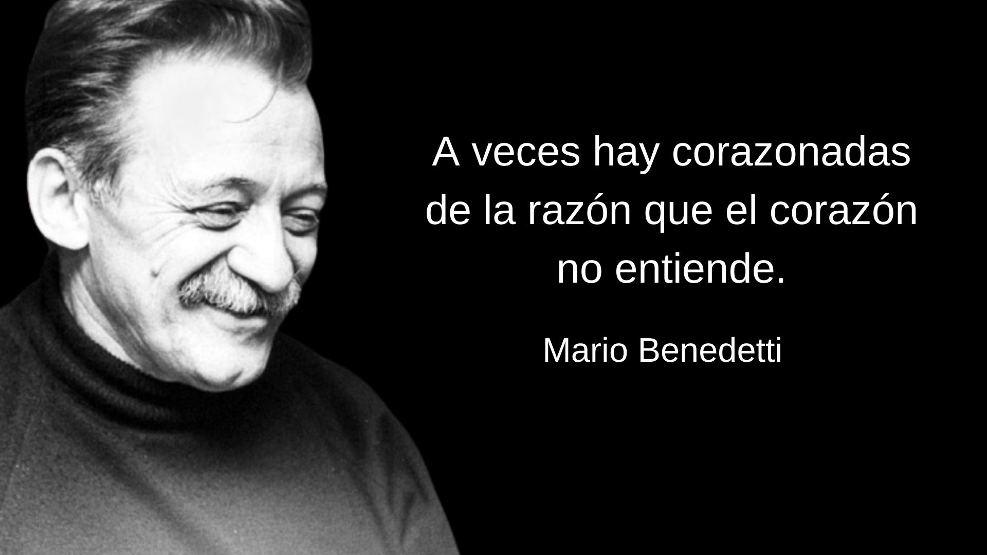 100 frases de Mario Benedetti sobre la vida, el amor, el tiempo y más