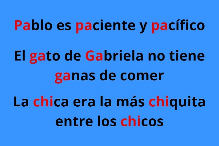 Aliteración: concepto, características y ejemplos