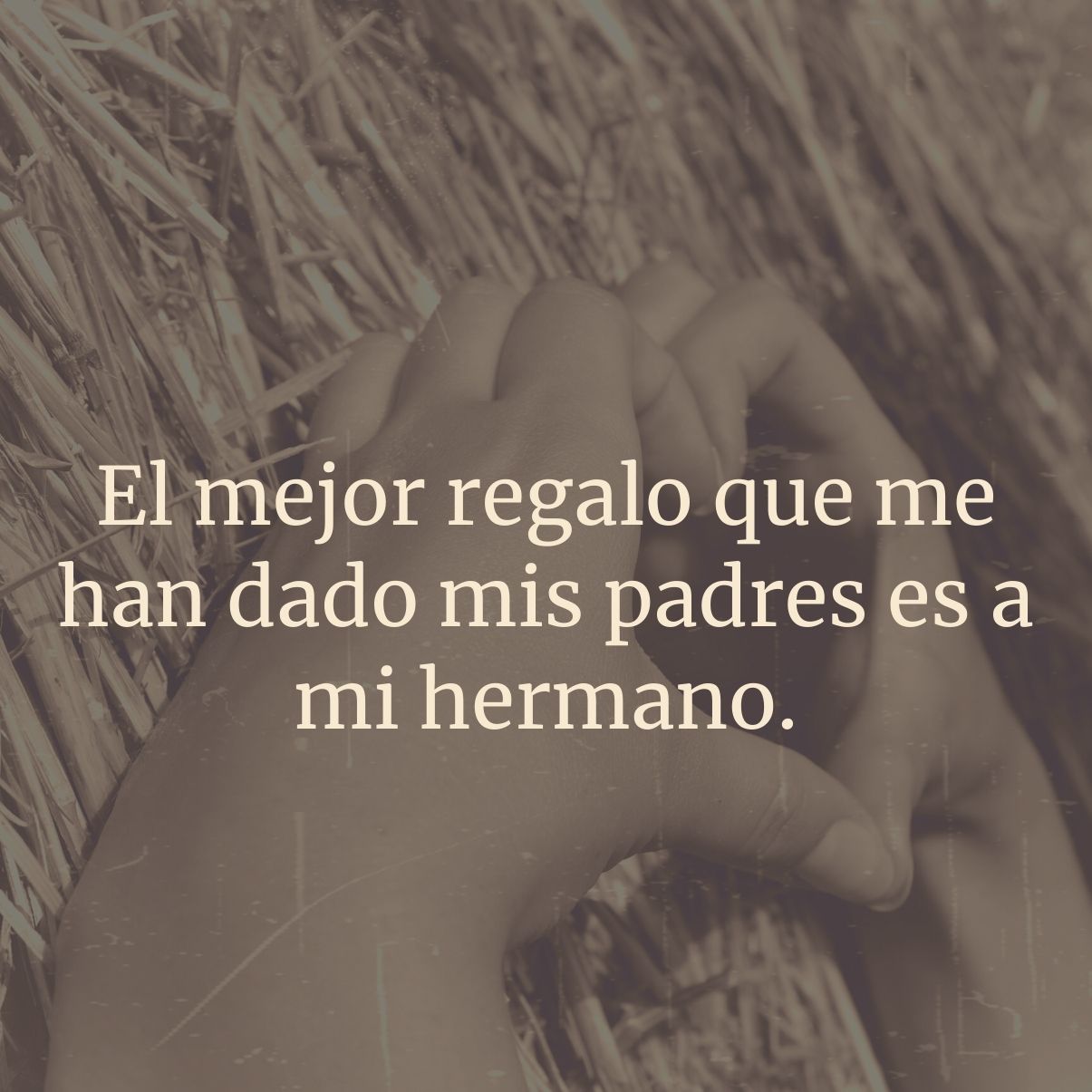 100 frases de hermanos para dedicar y reflexionar en un día especial