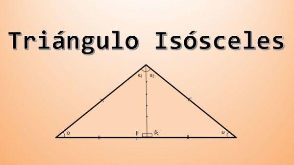 Triángulo isósceles características, fórmula y área