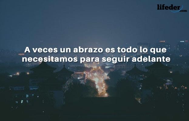 Las 101 mejores frases de abrazos