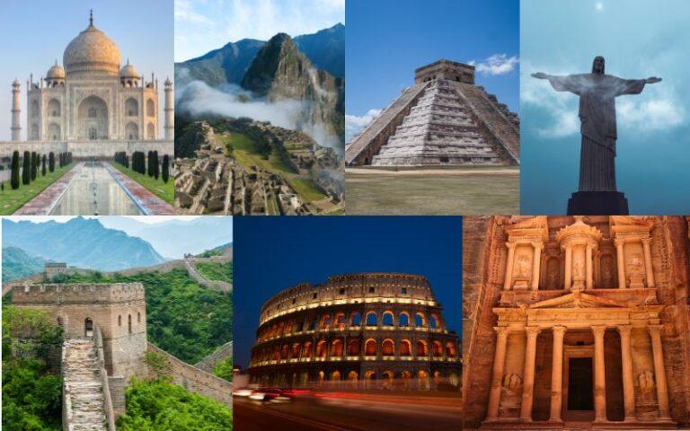 Las 7 maravillas del mundo moderno y sus características