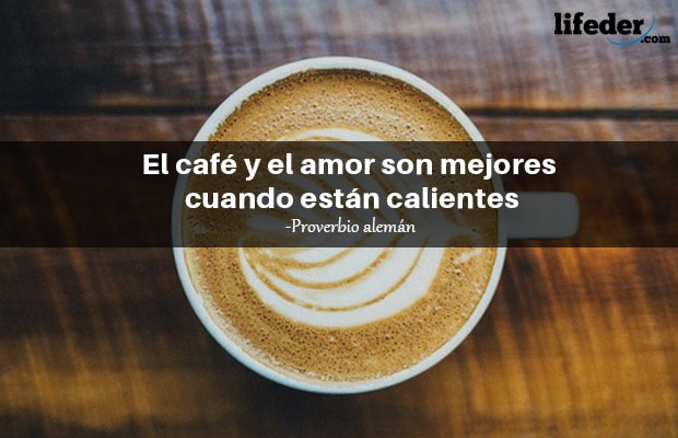 Las 85 mejores frases sobre el café