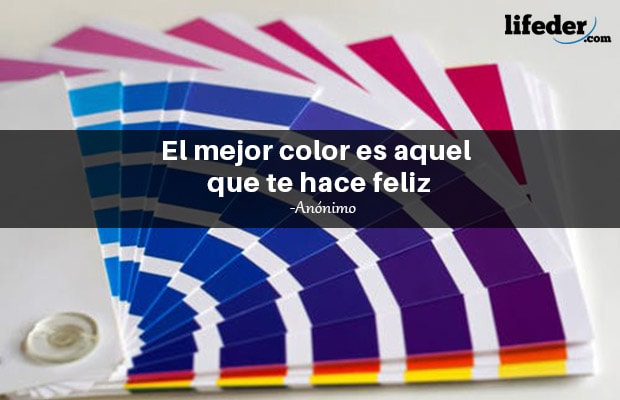 120 bonitas frases sobre el color
