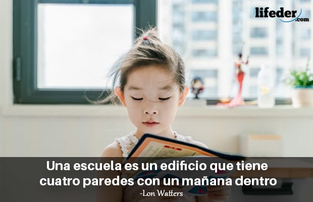 Las 76 mejores frases sobre la escuela