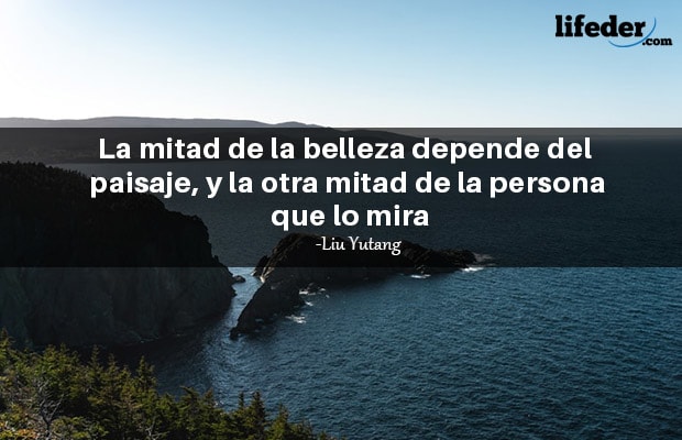 Las 105 mejores frases sobre paisajes