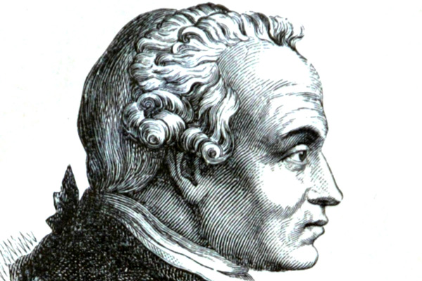 Retrato de Kant, uno de los principales exponente del paralogismo. Fuente: nach Veit Hans Schnorr [Public domain], vía Wikimedia Commons.