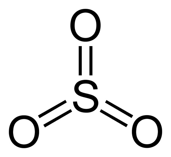 Trióxido de azufre (SO3) estructura, propiedades, riesgos, usos Trióxido de azufre (SO3) estructura, propiedades, riesgos, usos