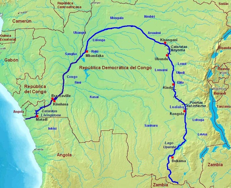 Почему река конго