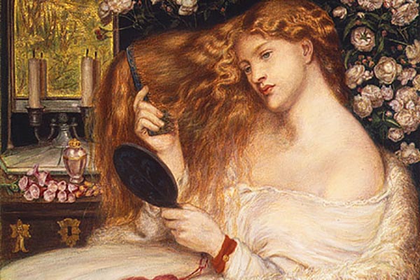 Representación de Lilith hecha por Dante Rossetti. Fuente: [Public domain], vía Wikimedia Commons.