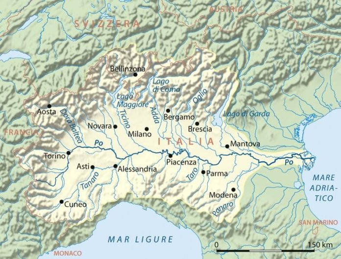 Dove Si Trova Il Fiume Po Río Po: historia, características, recorrido, afluentes, flora, fauna