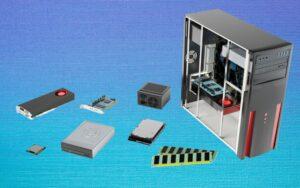 Tipos de hardware de un sistema informático