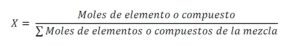 Fracción molar: cómo se calcula, ejemplos, ejercicios