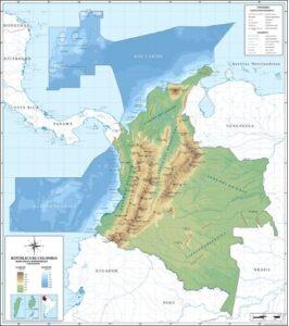 Relieve colombiano