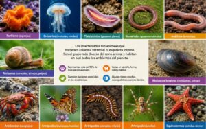 Animales invertebrados