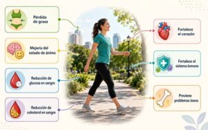 Beneficios de caminar para la salud física y mental
