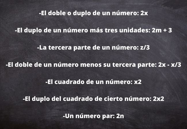 ¿Qué son las expresiones algebraicas y cuáles son las más