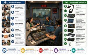 Elementos de un programa de radio