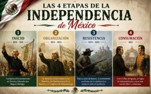 Etapas de la independencia de México