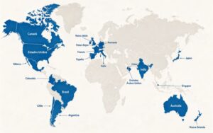 Países capitalistas más representativos