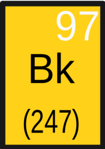 Berkelio (Bk): estructura, propiedades, obtención, usos