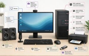 Partes externas de una computadora