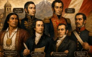 Próceres y precursores del Perú